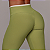 Legging Tradicional Heart Canelado Verde Oliva -Tamanho único 38 a 42 - Imagem 2