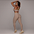 Legging Tradicional Heart Dunas Nude - Tamanho único 38 a 42+ - Imagem 5
