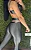 Legging Empina Glossy Grafite - Tamanho único 36 a 40 - Imagem 2