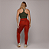 Legging Empjina Walk Bicolor Bordô - Tamanho único 38 a 42 - Imagem 3