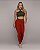 Legging Empjina Walk Bicolor Bordô - Tamanho único 38 a 42 - Imagem 6