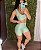Conjunto Curto Tradicional Viva Fit Glossy Esmeralda - P/M/G - Imagem 1