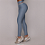 Legging Empina Glossy Azul Atlântico - Tamanho único -38 ao 42 - Imagem 2