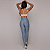 Legging Empina Glossy Azul Atlântico - Tamanho único -38 ao 42 - Imagem 6