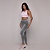 Legging Empina Canelado Lines Branco -Tamanho único 38 a 42 - Imagem 3