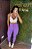Legging Tradicional Lisa Lilás - Tamanho único -38 a 42 - Imagem 1