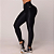 Legging Empina Glossy Preta - P/M/G 36 a 42 - Imagem 3