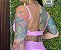 Top Viva Fit Glossy Rosa - P/M/G - Imagem 2