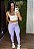 Legging Tradicional Luna Lilás - Tamanho único 38 a 42 - Imagem 1
