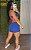 Conjunto Shorts Saia Azul/Pink - P/M - Imagem 2