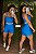 Conjunto Curto Tradicional Glossy Azul - P/M 34 a 38 - Imagem 1