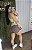 Conjunto Curto Semi Empina Lines Nude/Marrom -Tamanho único 38 a 42 - Imagem 2