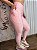 Conjunto Tradicional Jacquard Once Rosa - Tamanho único 38 a 42 - Imagem 6