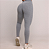 Legging Empina Mescla Cinza- Tamanho único 38 a 42 - Imagem 3