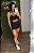 Shorts Curto Tradicional Jacquard Coat Preto -P/M/G - Imagem 1
