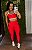 Conjunto Tradicional Fitness Vermelho - Tamanho único 38 a 42 - Imagem 1
