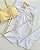 Conjunto Semi Empina Branco Poá /Amarelo -Tamanho único 38 a 42 - Imagem 1