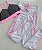 Conjunto Semi Empina Branco Recort Rosa -Tamanho único 38 a 42 - Imagem 1