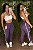 Legging Tradicional Purple Lines -Tamanho único 38 a 42 - Imagem 1