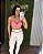 Conjunto Empina Hope Lines ondas Top Rosa -Tamanho único 38 a 42 - Imagem 1