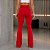 Legging Tradicional Lines Flare Vermelha - Veste M/G - Imagem 2