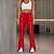 Legging Tradicional Lines Flare Vermelha - Veste M/G - Imagem 1