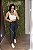 Legging Harmony Preta com Branco - Tamanho único 38 a 42 - Imagem 1