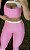 Conjunto Tradicional Glossy Hype Rosa - M - Imagem 3