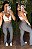 Legging Tradicional Flare Cinza -M/G - Imagem 1