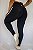 Legging Empina Recort Preta/Branco - Tamanho único 38 a 42 - Imagem 2