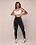 Legging Empina Harmony Preta/Branco - Tamanho único 38 a 42 - Imagem 6
