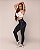 Legging Empina Harmony Preta/Branco - Tamanho único 38 a 42 - Imagem 8