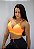 Legging Empina Recort Laranja - Tamanho único 38 a 42 - Imagem 4