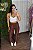 Legging Tradicional Flare Marrom -M/G - Imagem 1