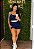 Conjunto Tradicional Glossy Azul MK - P/M 36 a 40 - Imagem 1