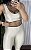 Conjunto Tradicional Viva Fit Glossy Off/Marrom -P/M/G - Imagem 3