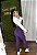Legging Tradicional Bolsinho Roxo - Tamanho único 38 a 42 - Imagem 2