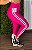 Legging Tradicional Brocada Pink- Tamanho único 36 a 42 - Imagem 1