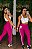 Legging Tradicional Brocada Pink- Tamanho único 36 a 42 - Imagem 2