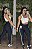 Legging Tradicional Brocada Preta - Tamanho único 36 a 42 - Imagem 2