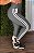 Legging Tradicional Brocada Cinza - Tamanho único 36 a 42 - Imagem 1