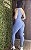 Conjunto Semi Empina Brocado Azul - Tamanho único 38 a 42/44 - Imagem 2