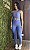 Conjunto Semi Empina Brocado Azul - Tamanho único 38 a 42/44 - Imagem 1