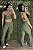 Conjunto Flare Tradicional Eliza com Top -Verde -Tamanho único 38 a 42 - Imagem 1