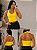 Blusinha Frente única Amarelo - Tamanho único - Imagem 2