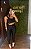 Legging Semi Empina Brocado Preto - Tamanho único 38 a 42 - Imagem 1