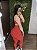 Conjunto Tradicional Brocado com Bolsinho Vermelho - Tamanho único 38 a 42 - Imagem 2