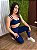 Conjunto Tradicional Jacquard Azul Marinho - Tamanho único 38 a 42 - Imagem 3