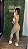 Conjunto Fitness Hope Castanho com Top Gloss Creme - Veste 38 a 42 - Imagem 2