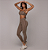 Legging Hope Castanho com Top Gloss Creme - Imagem 4
